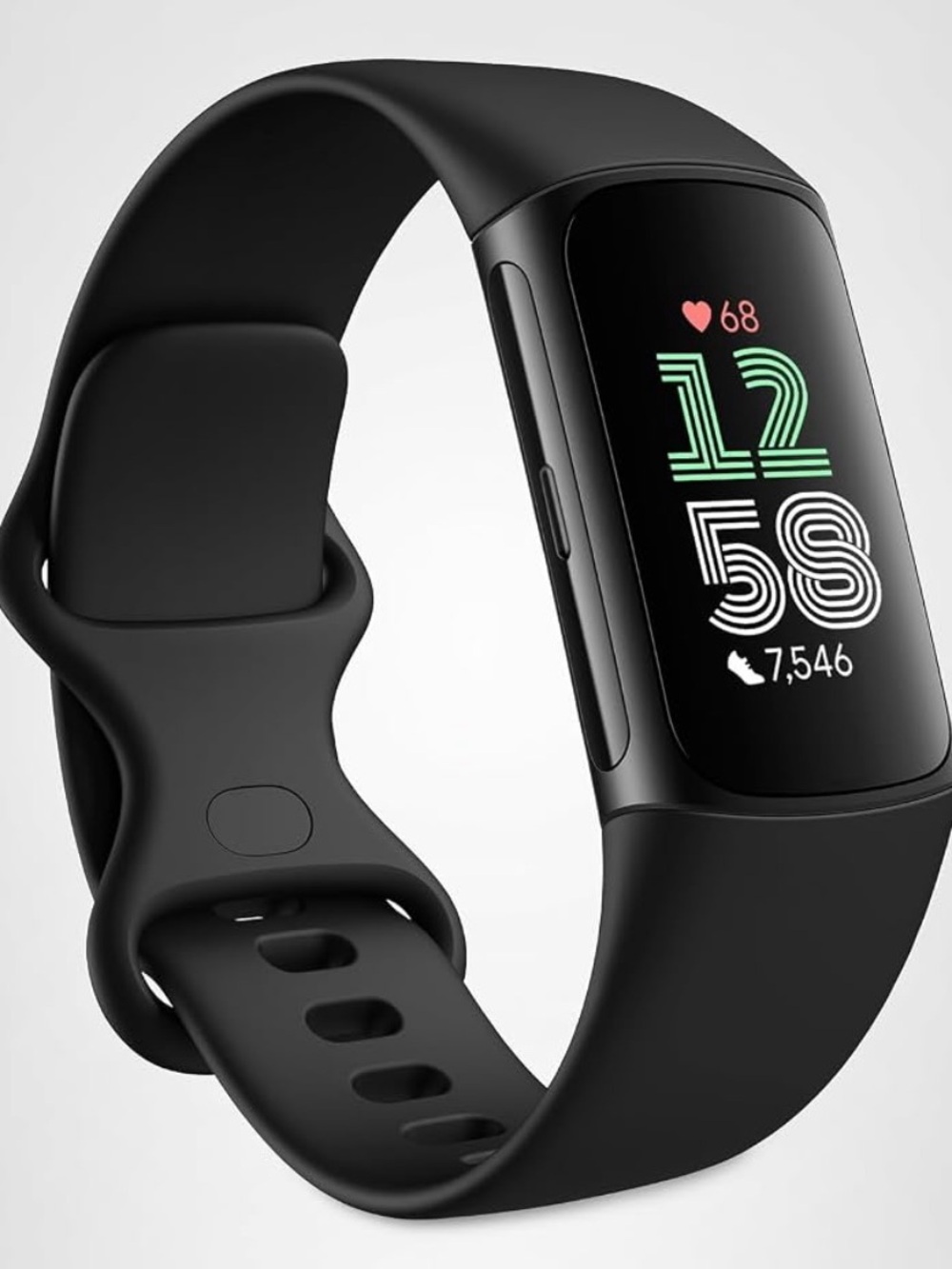 New Google Fitbit Charge 6 - Fitness Tracker - Obsidian/Black